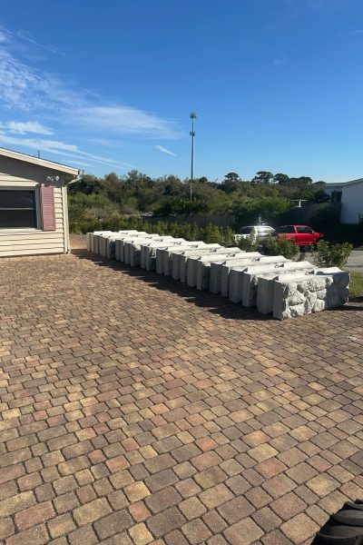 precast concrete blocks