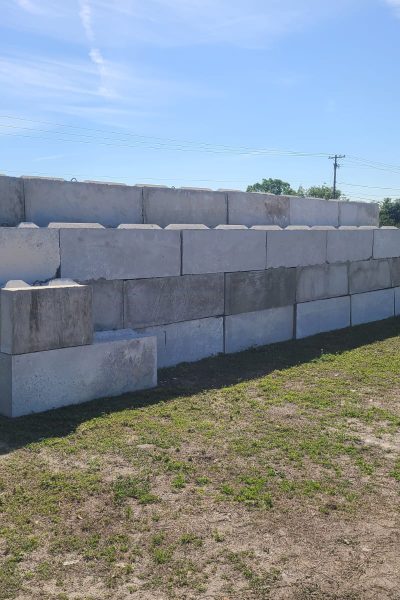 precast concrete blocks