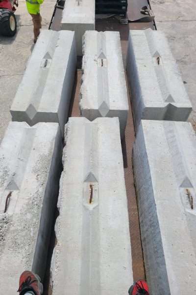 precast concrete blocks