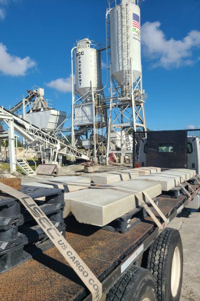 precast concrete blocks