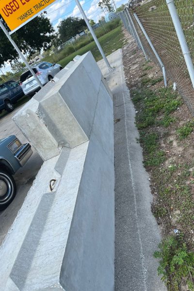 precast concrete blocks