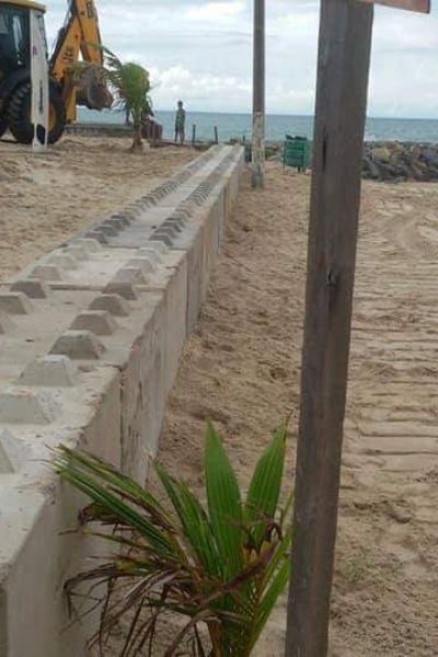 precast concrete blocks