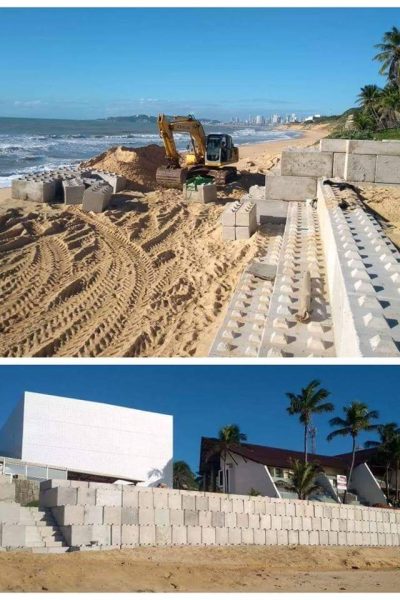 precast concrete blocks