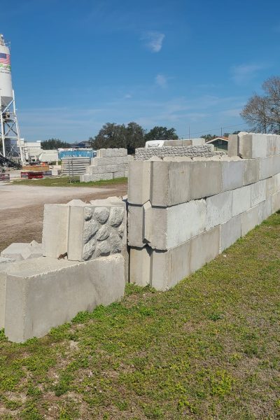 precast concrete blocks