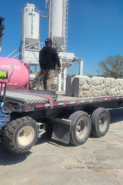 precast concrete blocks