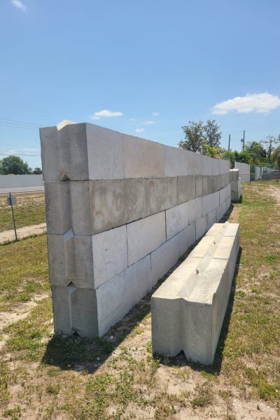 precast concrete blocks